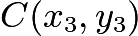 $C(x_3, y_3)$