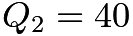 $Q_2 = 40$