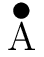 [asy] dot((0,0)); label("A",(0,0),S); [/asy]